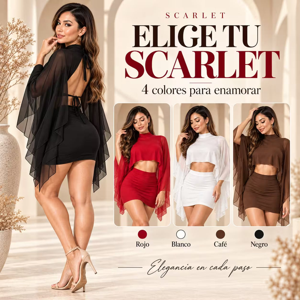 Conjunto Scarlet Elegance